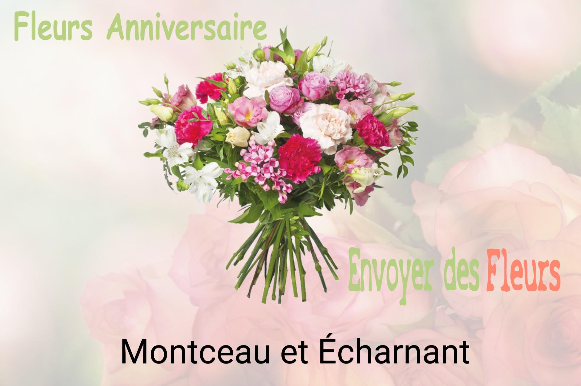 Bouquet de fleurs d’anniversaire livré à Montceau-et-Écharnant