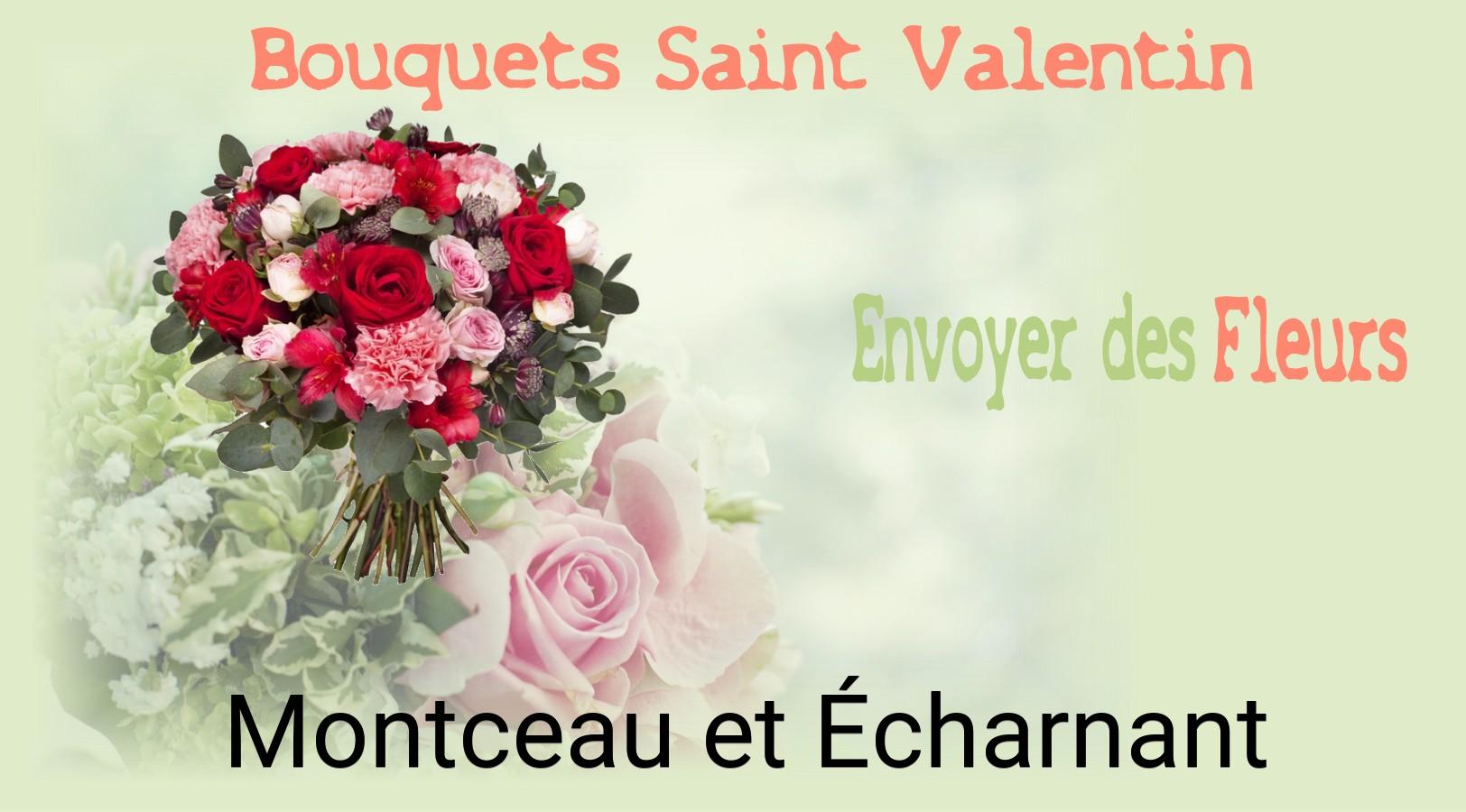 Roses de Saint-Valentin livrées à Montceau-et-Écharnant